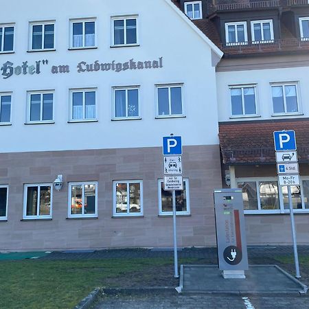Hotel Am Ludwigskanal Вендельштайн Экстерьер фото