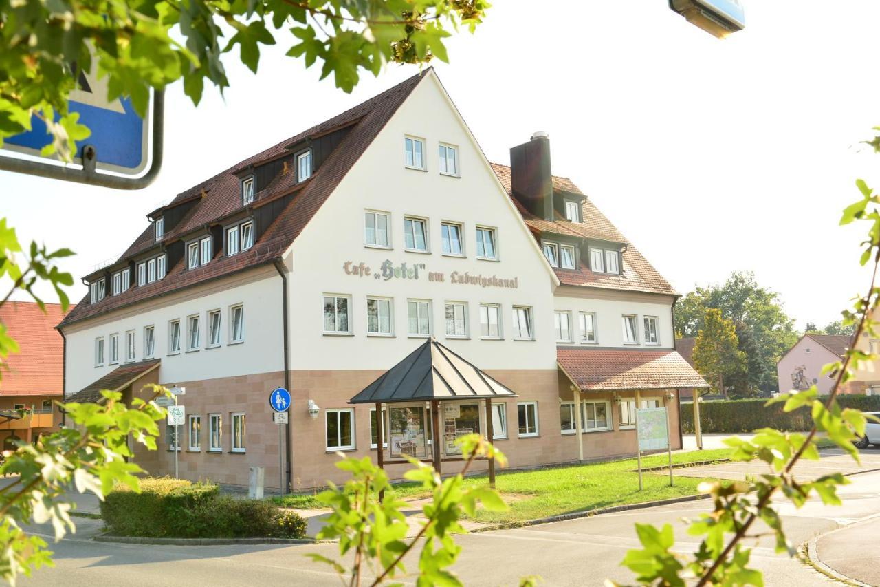 Hotel Am Ludwigskanal Вендельштайн Экстерьер фото