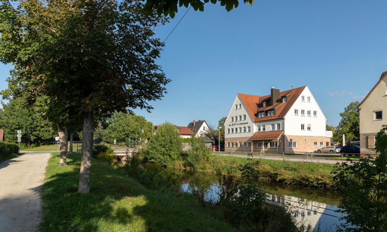 Hotel Am Ludwigskanal Вендельштайн Экстерьер фото
